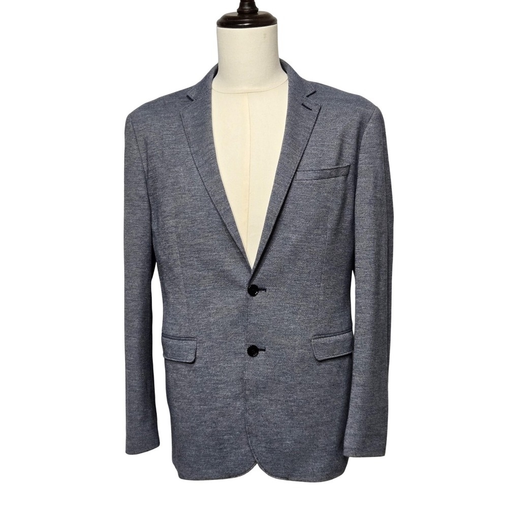 Express Photographer Blazer‎ Mens 40 Regular Fitted Sport Coat Jacket Two Button
